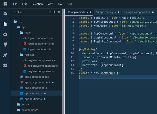 La imagen muestra la estructura de carpetas antes comentada